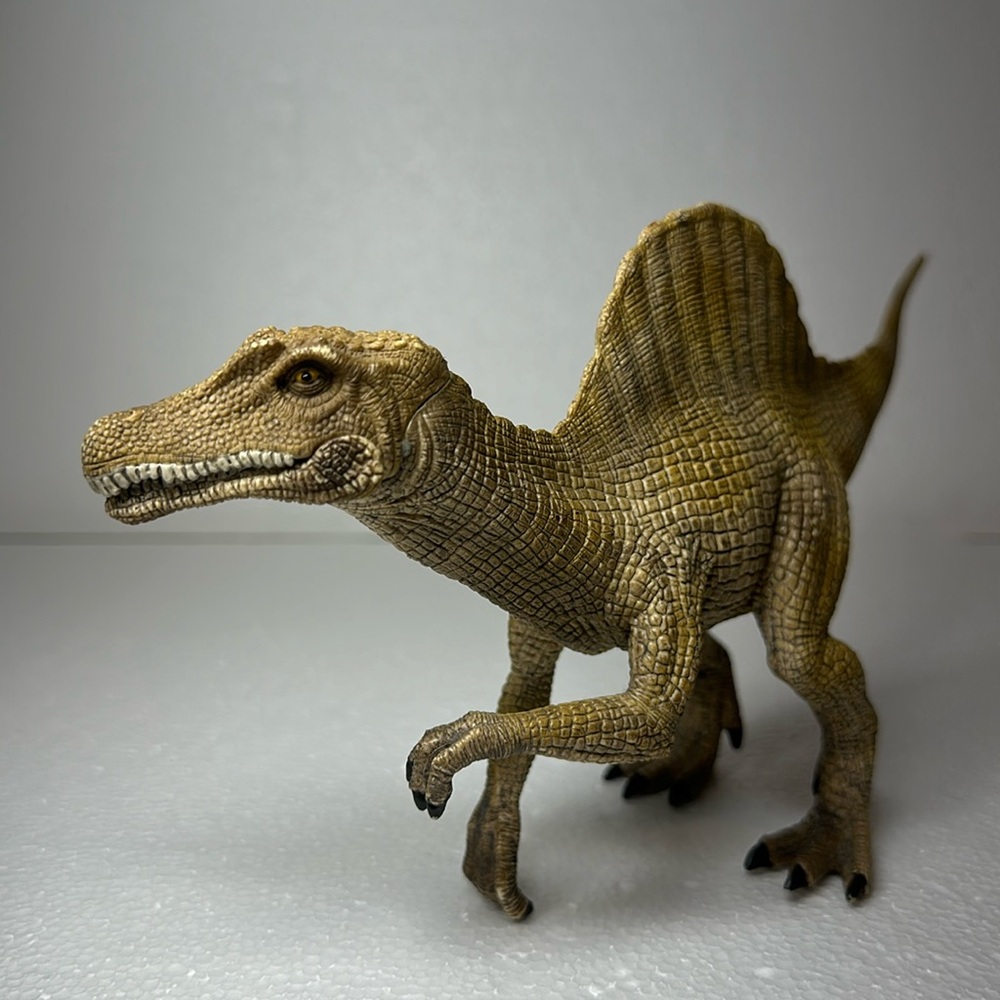 Schleich Spinosaurus Dinosaur Toy Figure 10 Inch D-73527 Moveable Jaw Rare